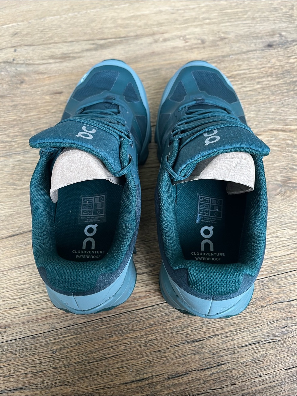 Size 7.5W On Cloud Cloudventure Waterproof Juniper / Sea 22.99616 - Picture 10 of 10
